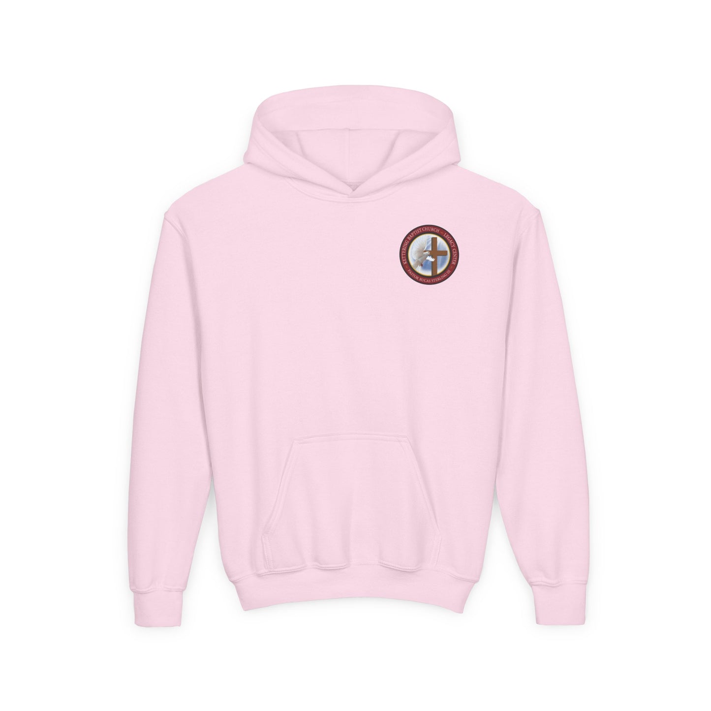 Youth Hoodie — “God’s Plan Hits Different” Inspirational Christian Pullover