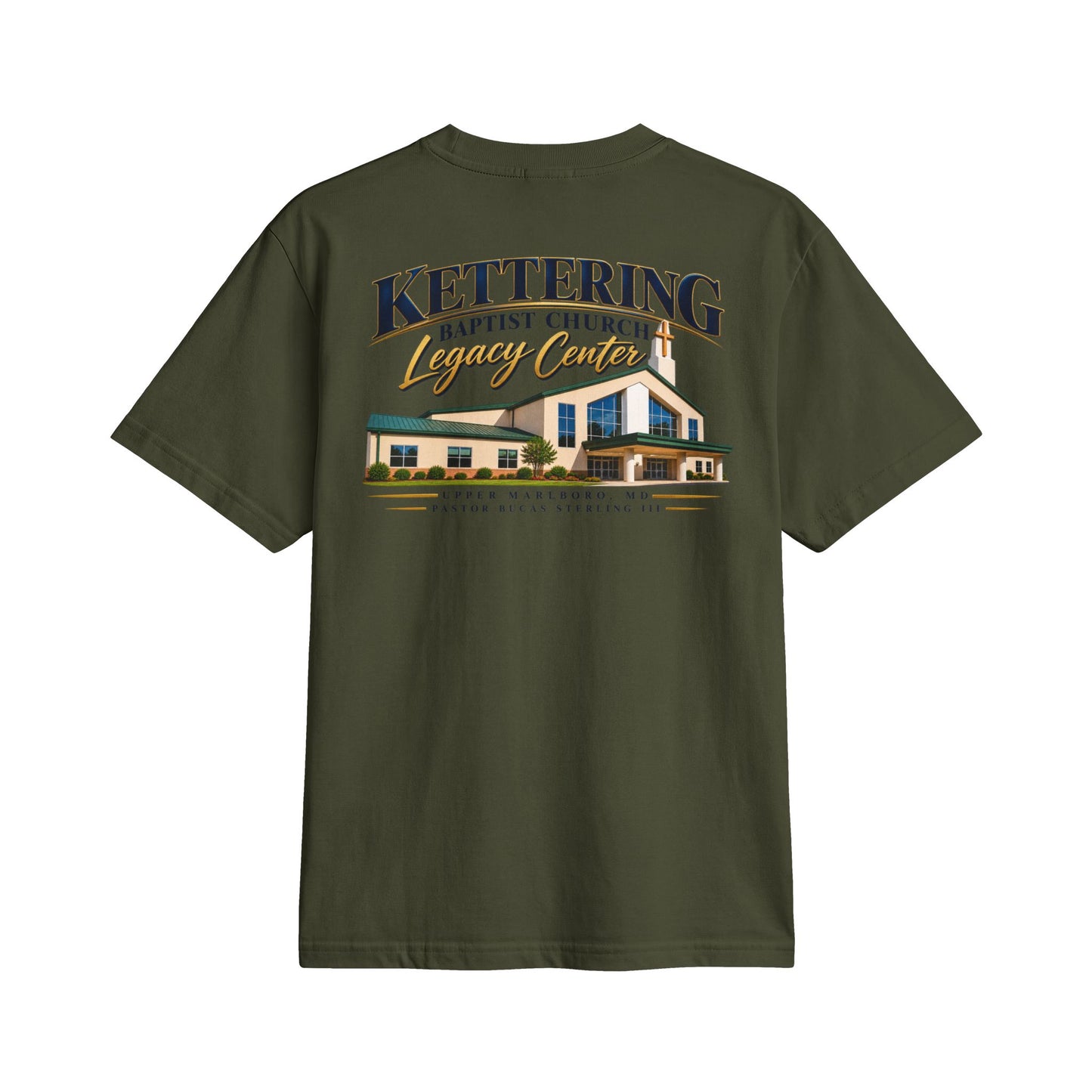 Adult T-Shirt - Kettering Baptist Church Legacy Center Pic