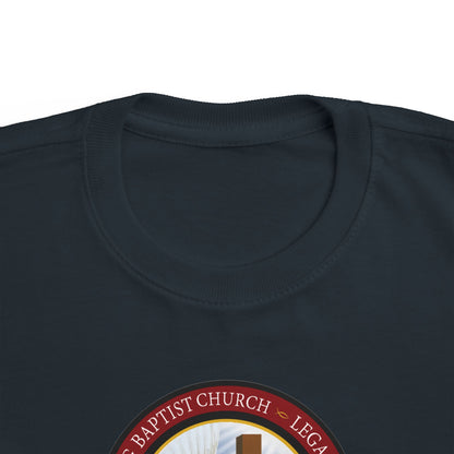 Toddler Cross Tee — Christian Church Logo Kids T‑Shirt