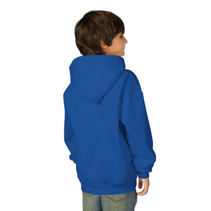Youth Hoodie – Church Cross & Dove Logo Youth Pullover (Religious Faith Gift)