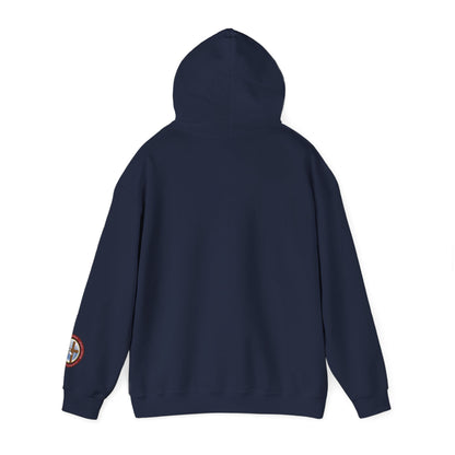 Help Me Lord Hoodie — Christian Cross Faith Pullover with Gold Script