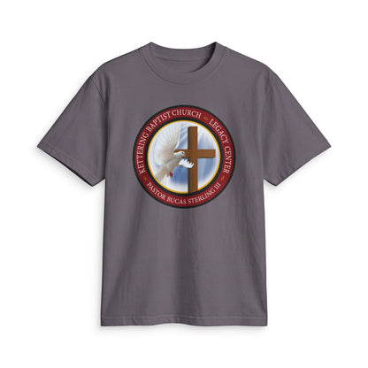 Church Logo T-Shirt — Faith Cross & Dove Design