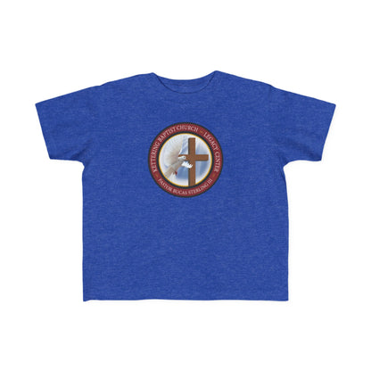 Toddler Cross Tee — Christian Church Logo Kids T‑Shirt