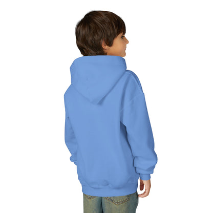 Youth Hoodie – Church Cross & Dove Logo Youth Pullover (Religious Faith Gift)