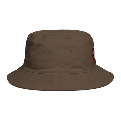 Christian Cross Bucket Hat — Faith Emblem Embroidered Sun Hat