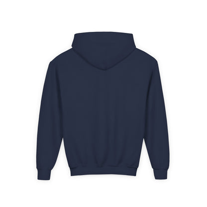 Youth Hoodie – Church Cross & Dove Logo Youth Pullover (Religious Faith Gift)