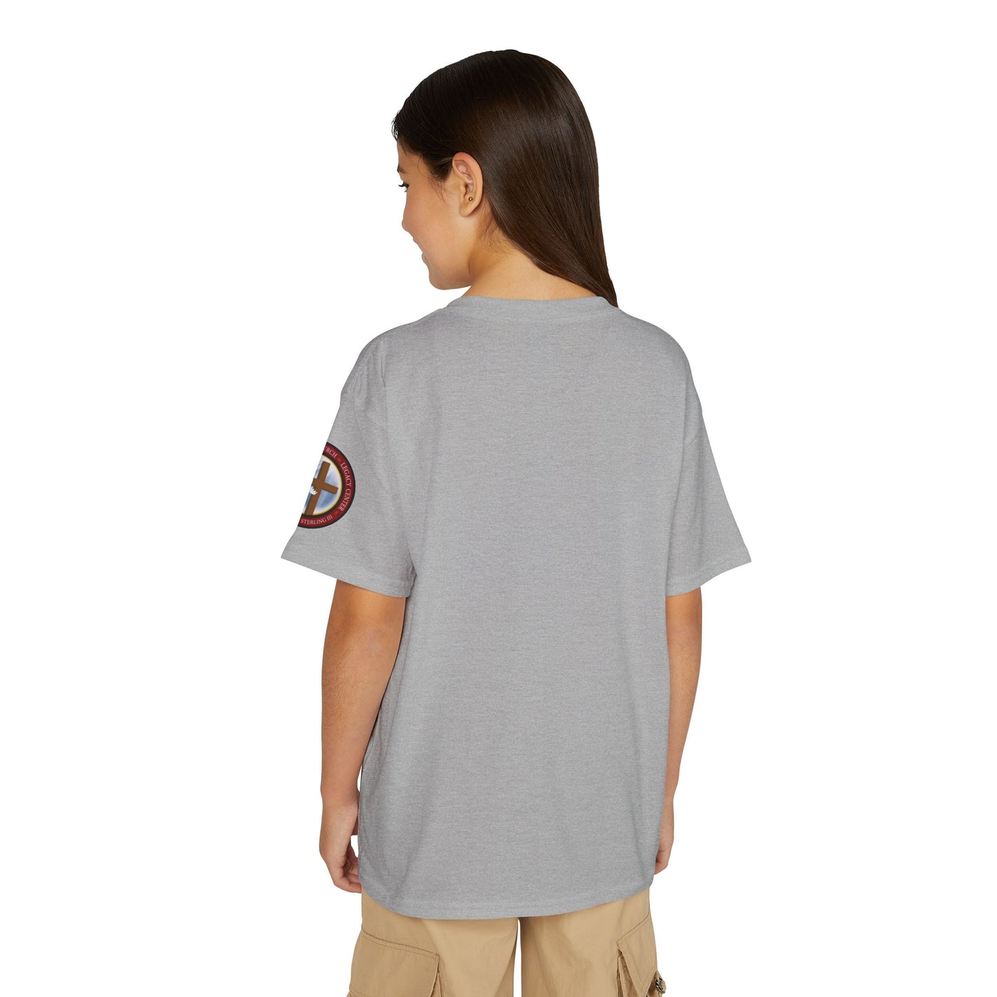 Faith Over Fear Youth T-Shirt — Christian Isaiah 41:10 Graphic Tee