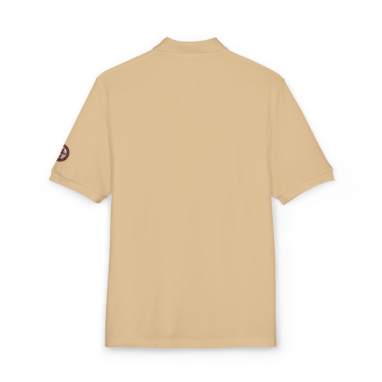 Embroidered Compass Logo Polo Shirt
