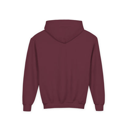 Youth Hoodie – Church Cross & Dove Logo Youth Pullover (Religious Faith Gift)