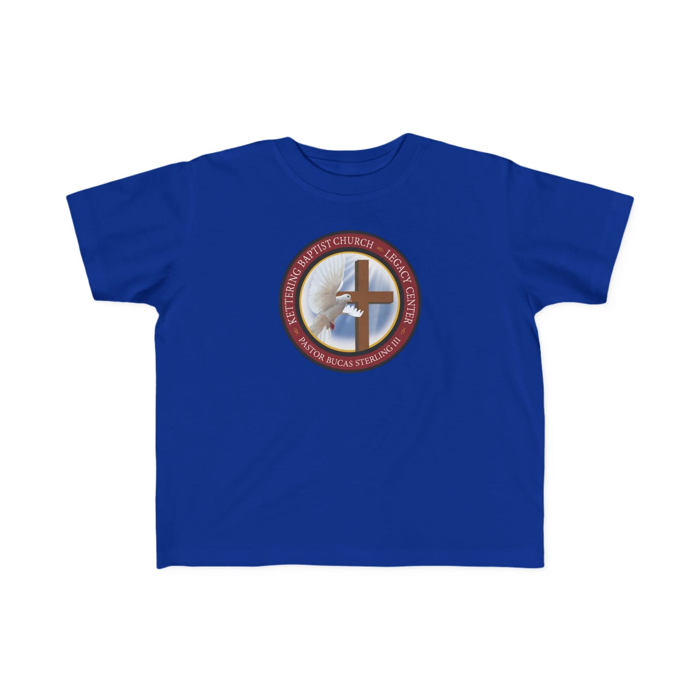 Toddler Cross Tee — Christian Church Logo Kids T‑Shirt