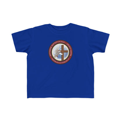 Toddler Cross Tee — Christian Church Logo Kids T‑Shirt