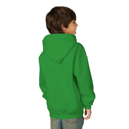 Youth Hoodie – Church Cross & Dove Logo Youth Pullover (Religious Faith Gift)