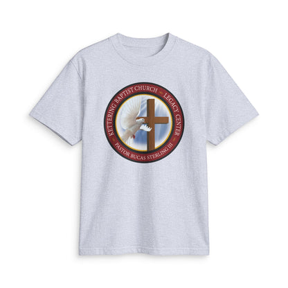 Church Logo T-Shirt — Faith Cross & Dove Design