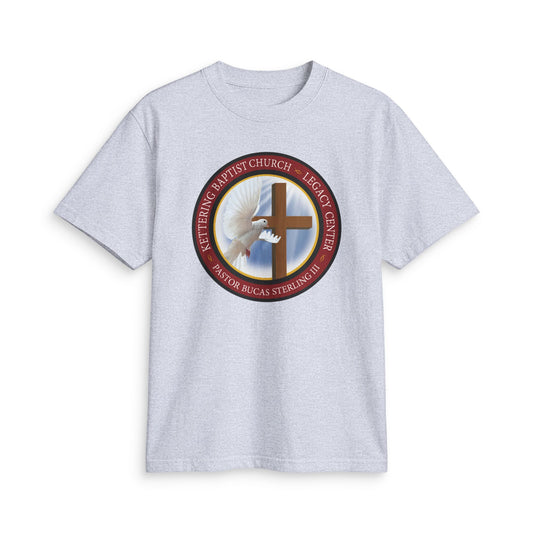 Church Logo T-Shirt — Faith Cross & Dove Design