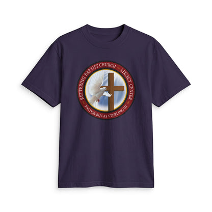 Church Logo T-Shirt — Faith Cross & Dove Design