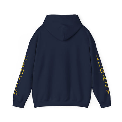 Christian Ministry Hoodie - 'Legacy Center' Cross & Dove Emblem Hooded Sweatshirt