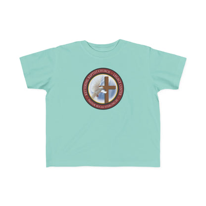 Toddler Cross Tee — Christian Church Logo Kids T‑Shirt