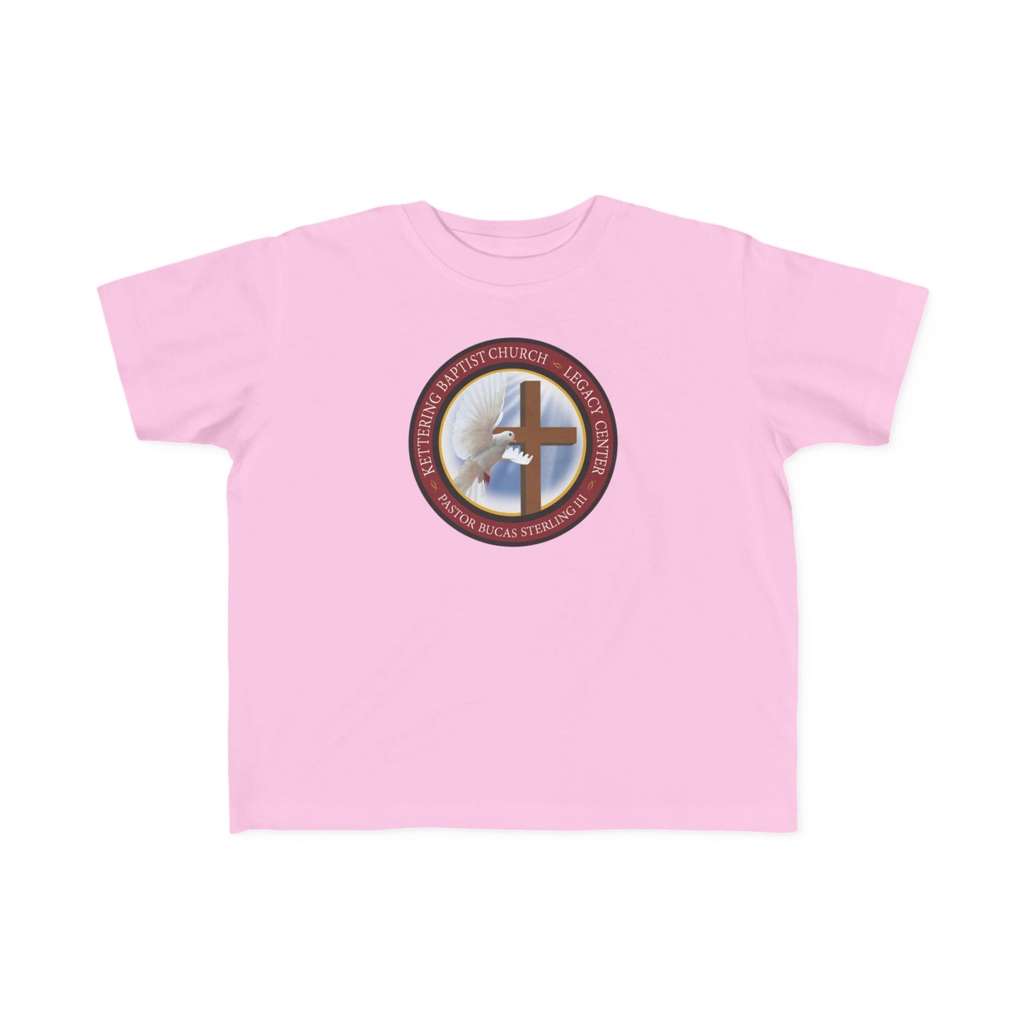 Toddler Cross Tee — Christian Church Logo Kids T‑Shirt