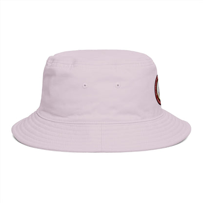 Christian Cross Bucket Hat — Faith Emblem Embroidered Sun Hat