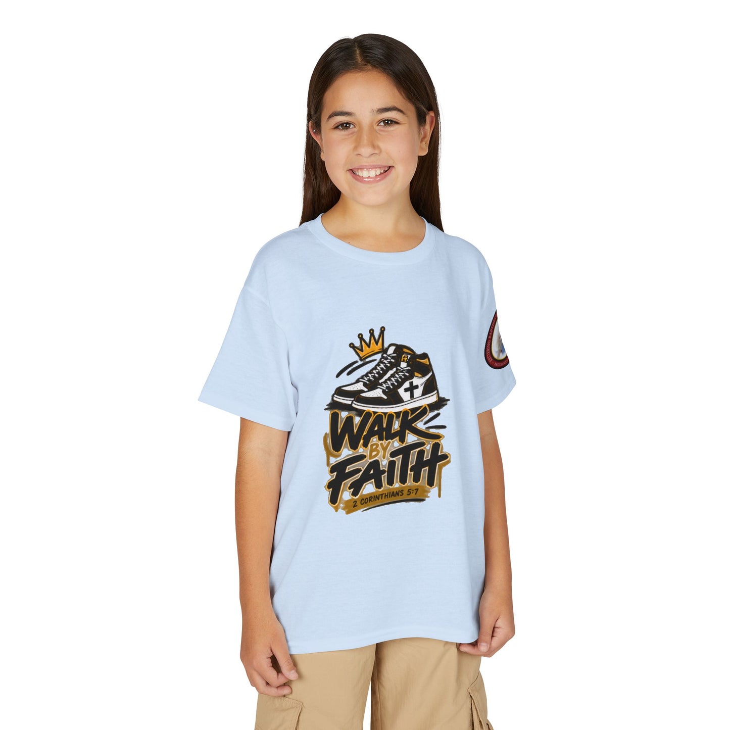 Youth 'Walk by Faith' Graphic T-Shirt