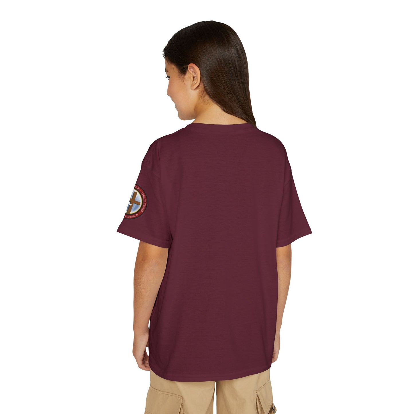 Youth T-Shirt — "God's Plan" Motivational Faith Graphic Tee