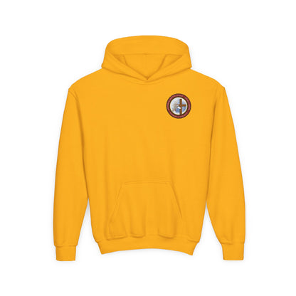 Youth Hoodie — “God’s Plan Hits Different” Inspirational Christian Pullover