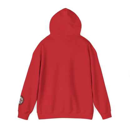 Help Me Lord Hoodie — Christian Cross Faith Pullover with Gold Script