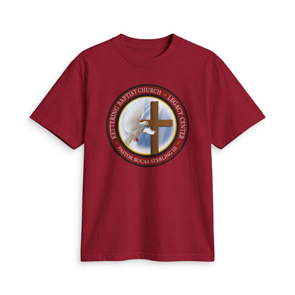Church Logo T-Shirt — Faith Cross & Dove Design