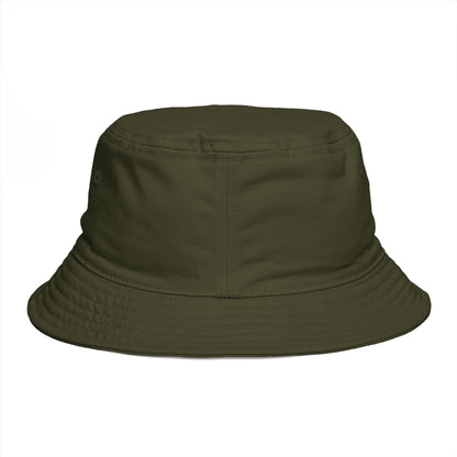 Christian Cross Bucket Hat — Faith Emblem Embroidered Sun Hat