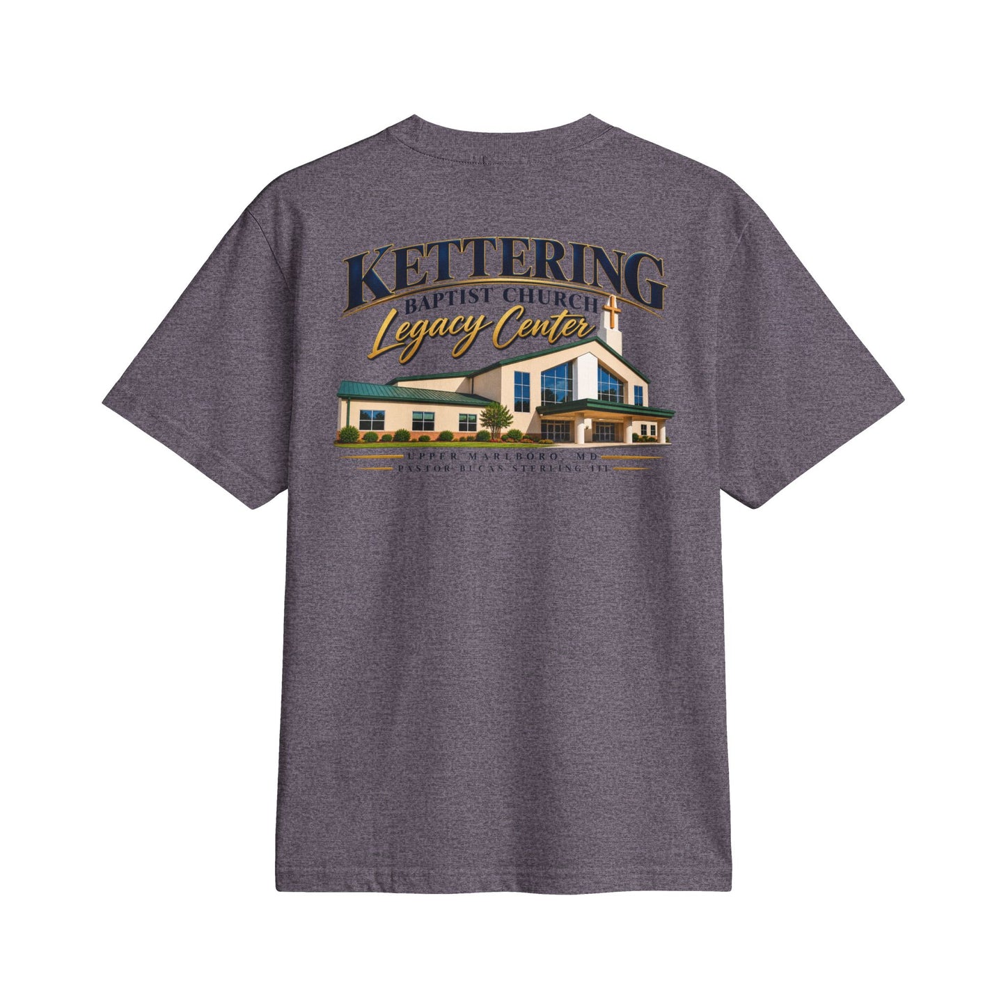 Adult T-Shirt - Kettering Baptist Church Legacy Center Pic