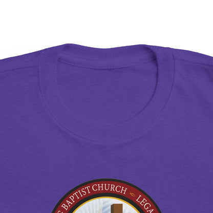 Toddler Cross Tee — Christian Church Logo Kids T‑Shirt