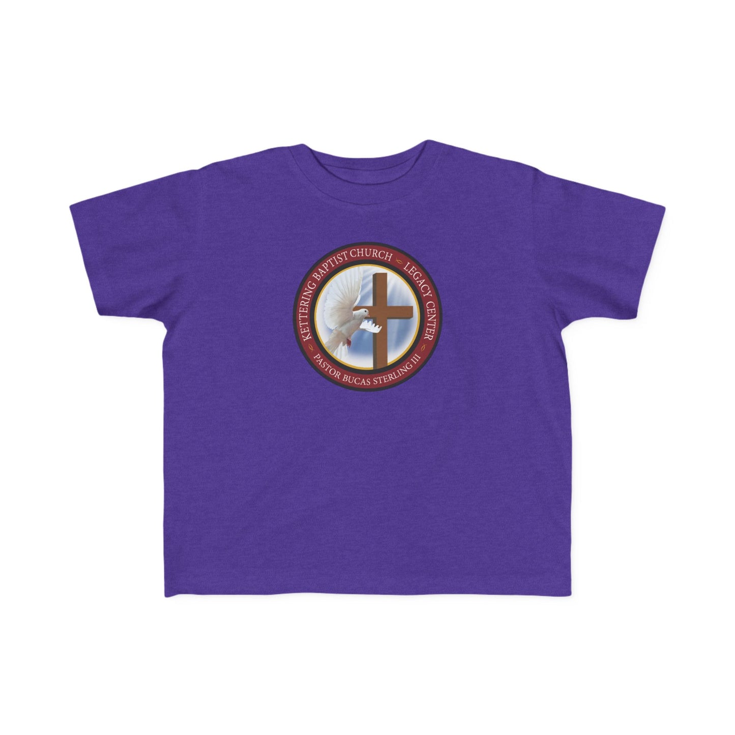 Toddler Cross Tee — Christian Church Logo Kids T‑Shirt