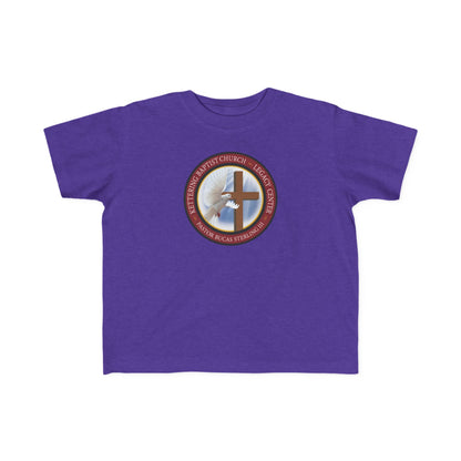 Toddler Cross Tee — Christian Church Logo Kids T‑Shirt