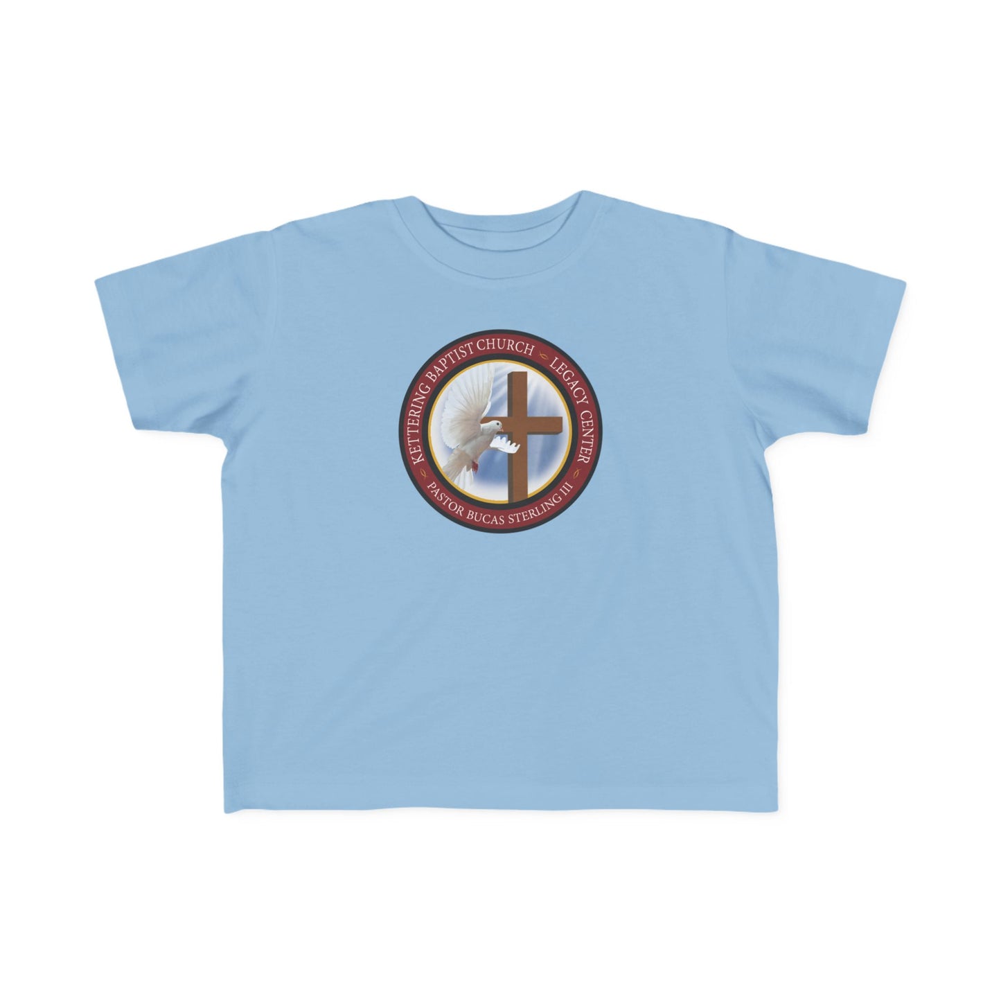 Toddler Cross Tee — Christian Church Logo Kids T‑Shirt