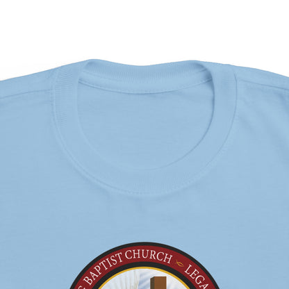 Toddler Cross Tee — Christian Church Logo Kids T‑Shirt