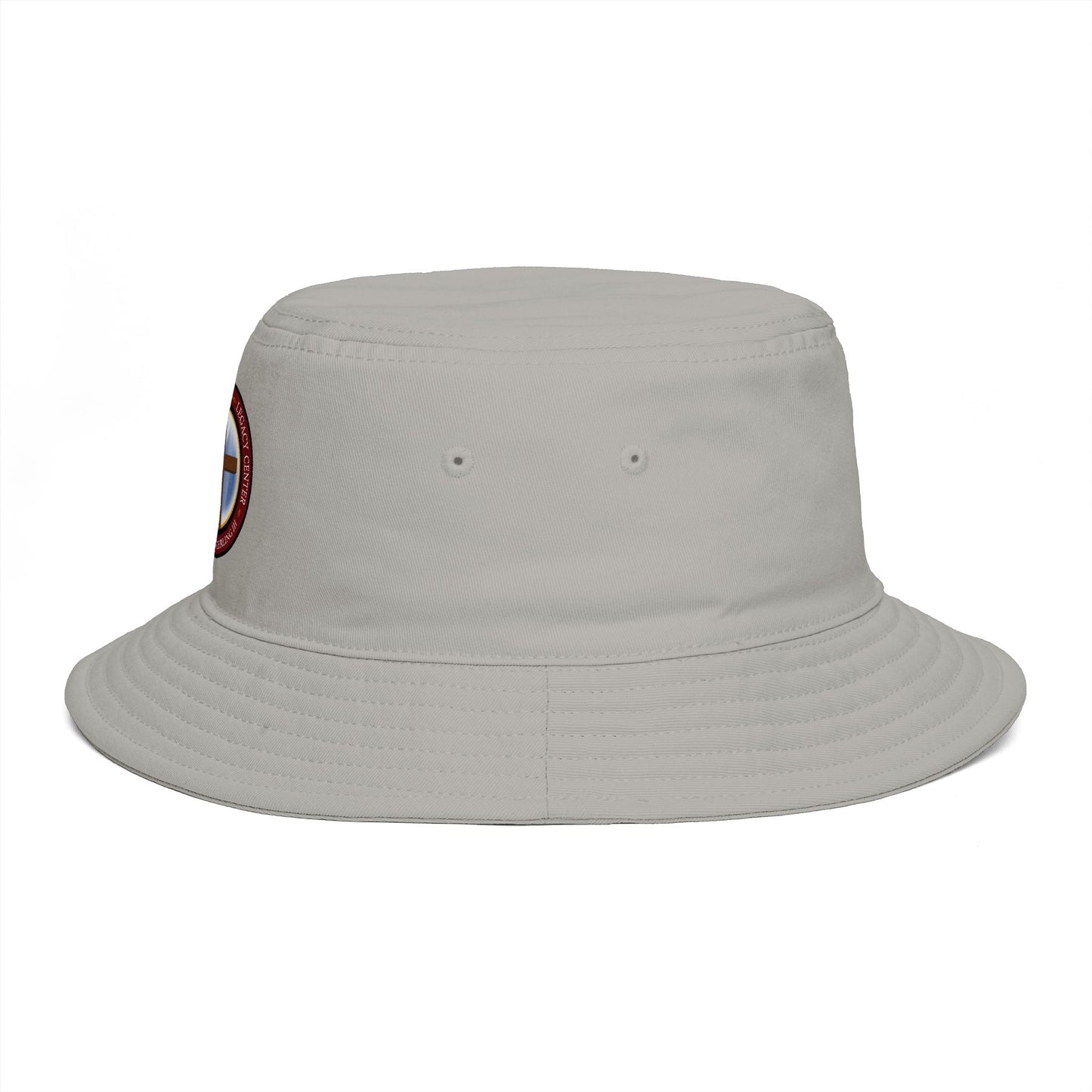 Christian Cross Bucket Hat — Faith Emblem Embroidered Sun Hat