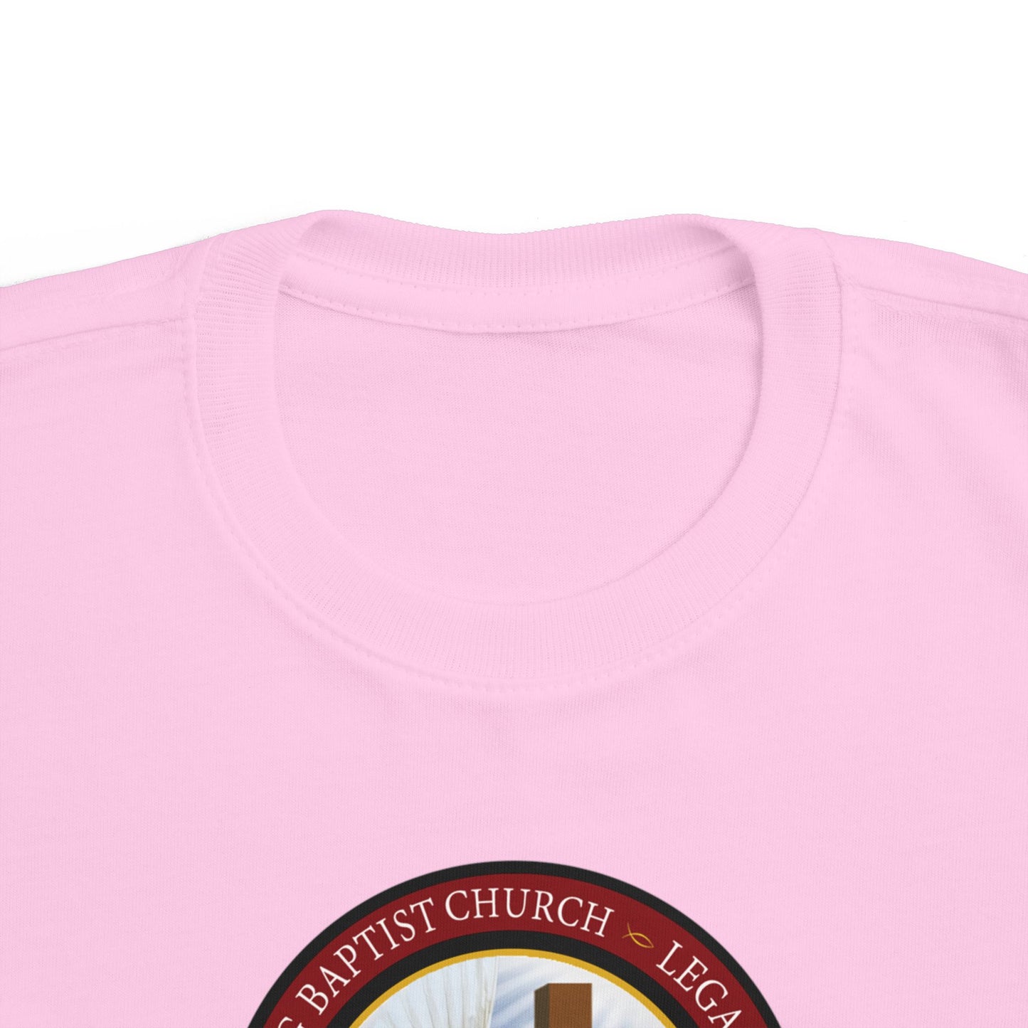 Toddler Cross Tee — Christian Church Logo Kids T‑Shirt