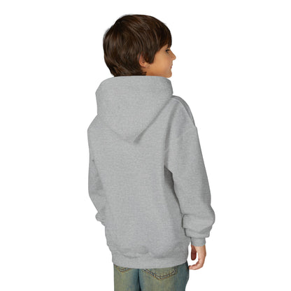 Youth Hoodie – Church Cross & Dove Logo Youth Pullover (Religious Faith Gift)