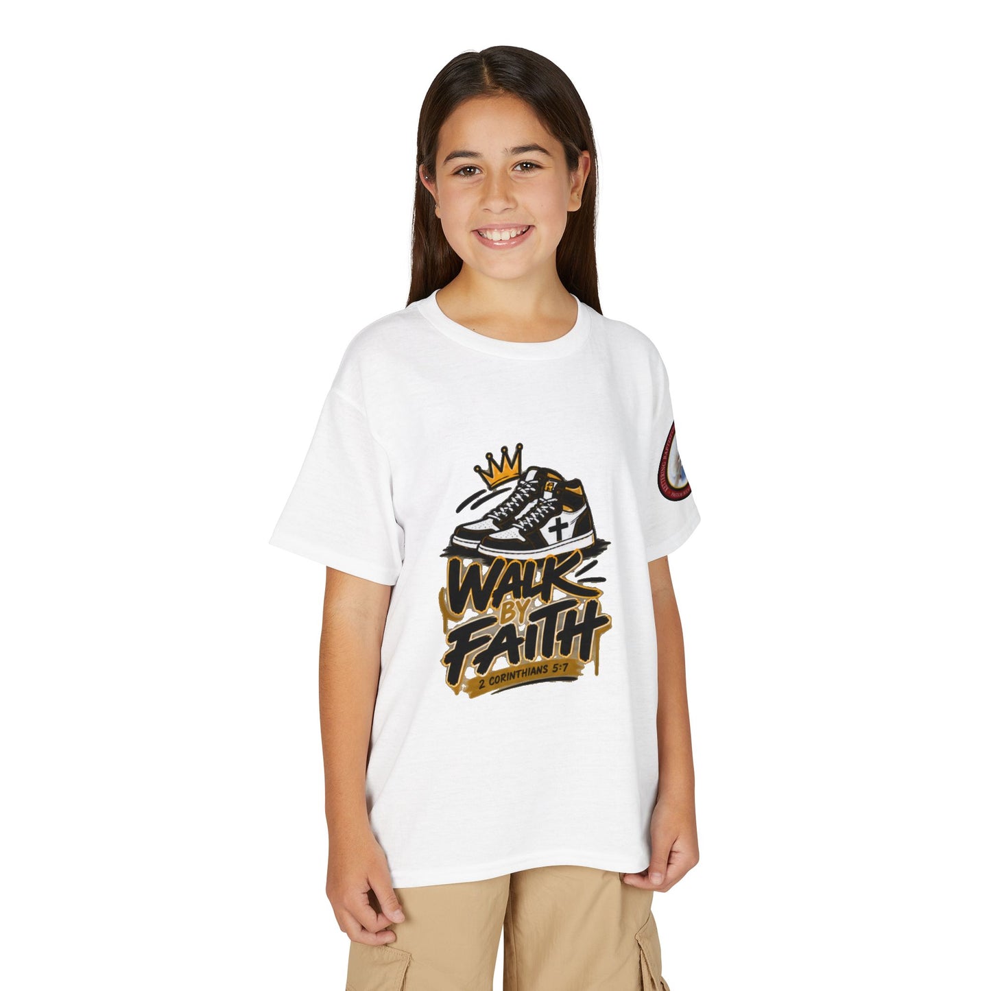 Youth 'Walk by Faith' Graphic T-Shirt