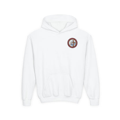 Youth Hoodie — “God’s Plan Hits Different” Inspirational Christian Pullover