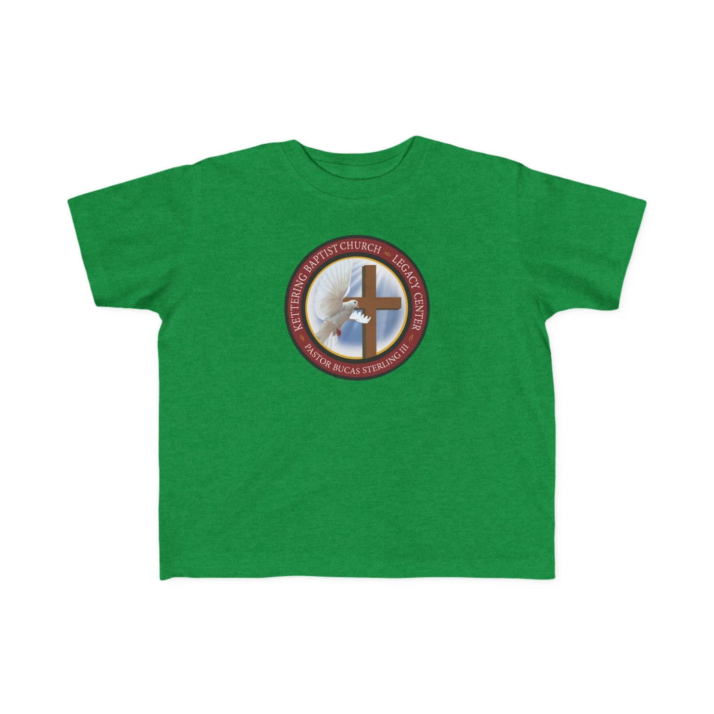 Toddler Cross Tee — Christian Church Logo Kids T‑Shirt