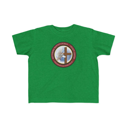 Toddler Cross Tee — Christian Church Logo Kids T‑Shirt