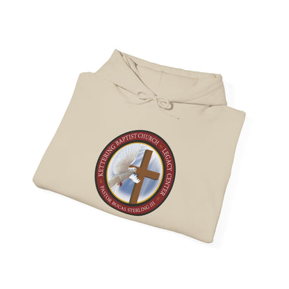 Christian Ministry Hoodie - 'Legacy Center' Cross & Dove Emblem Hooded Sweatshirt