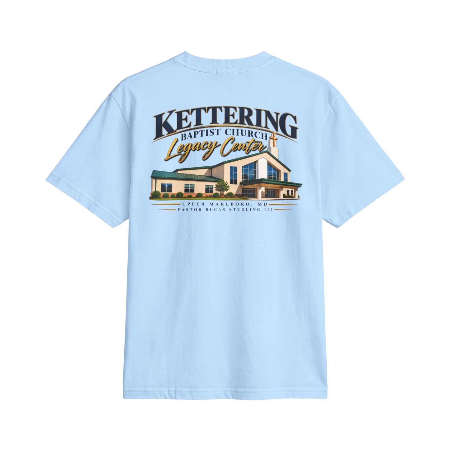 Adult T-Shirt - Kettering Baptist Church Legacy Center Pic