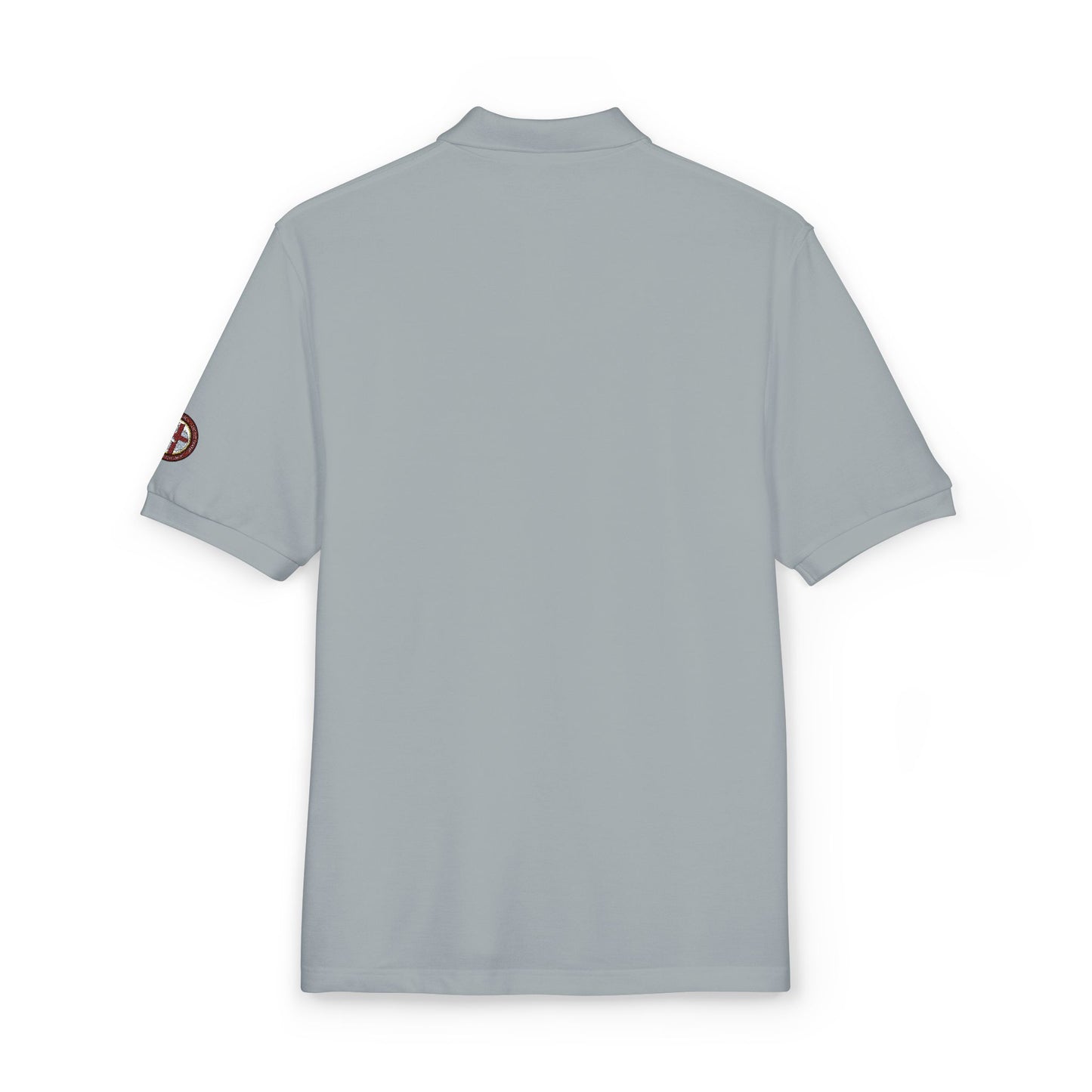 Embroidered Compass Logo Polo Shirt