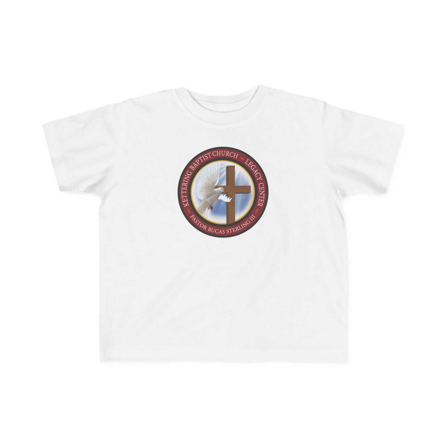 Toddler Cross Tee — Christian Church Logo Kids T‑Shirt