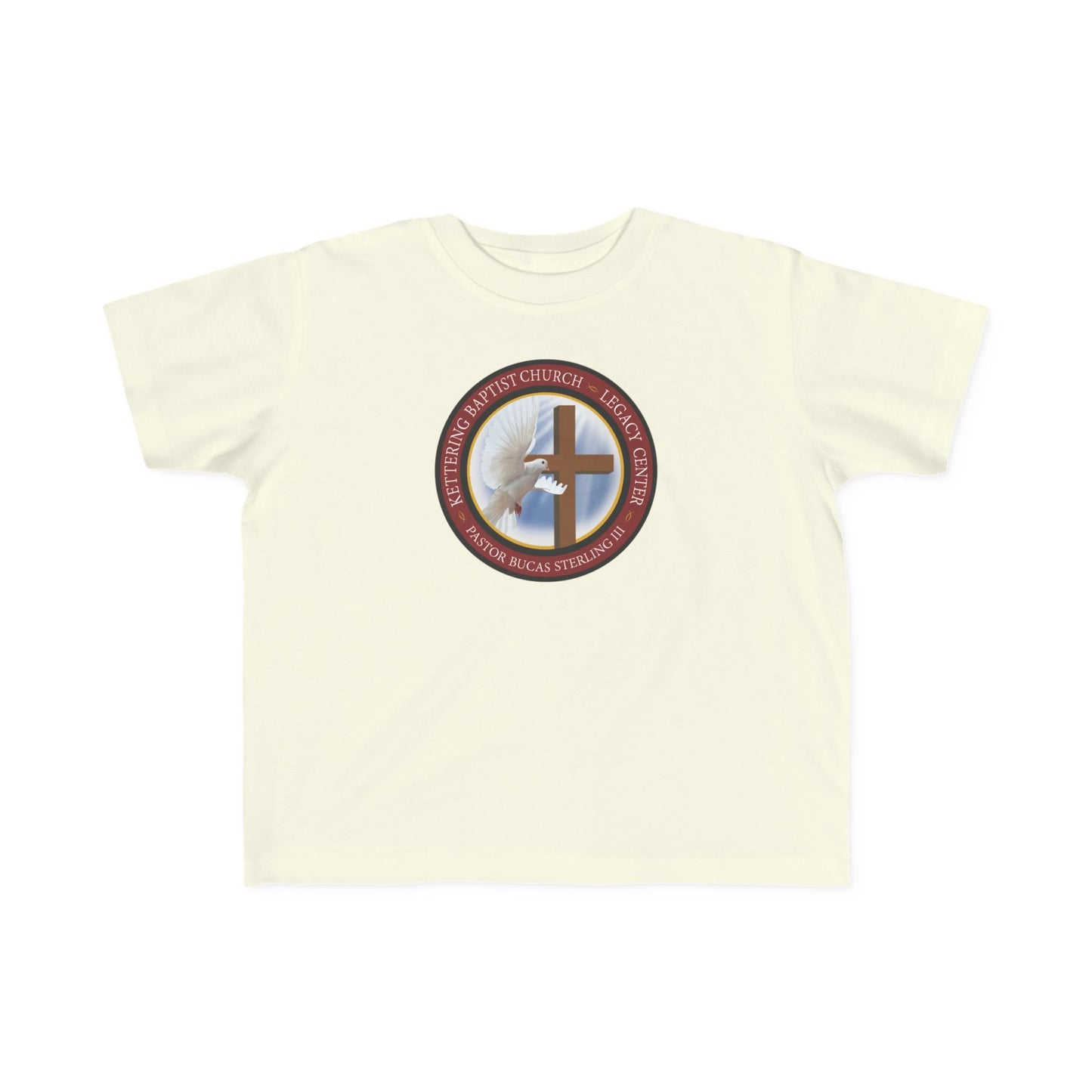 Toddler Cross Tee — Christian Church Logo Kids T‑Shirt