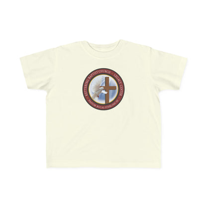 Toddler Cross Tee — Christian Church Logo Kids T‑Shirt