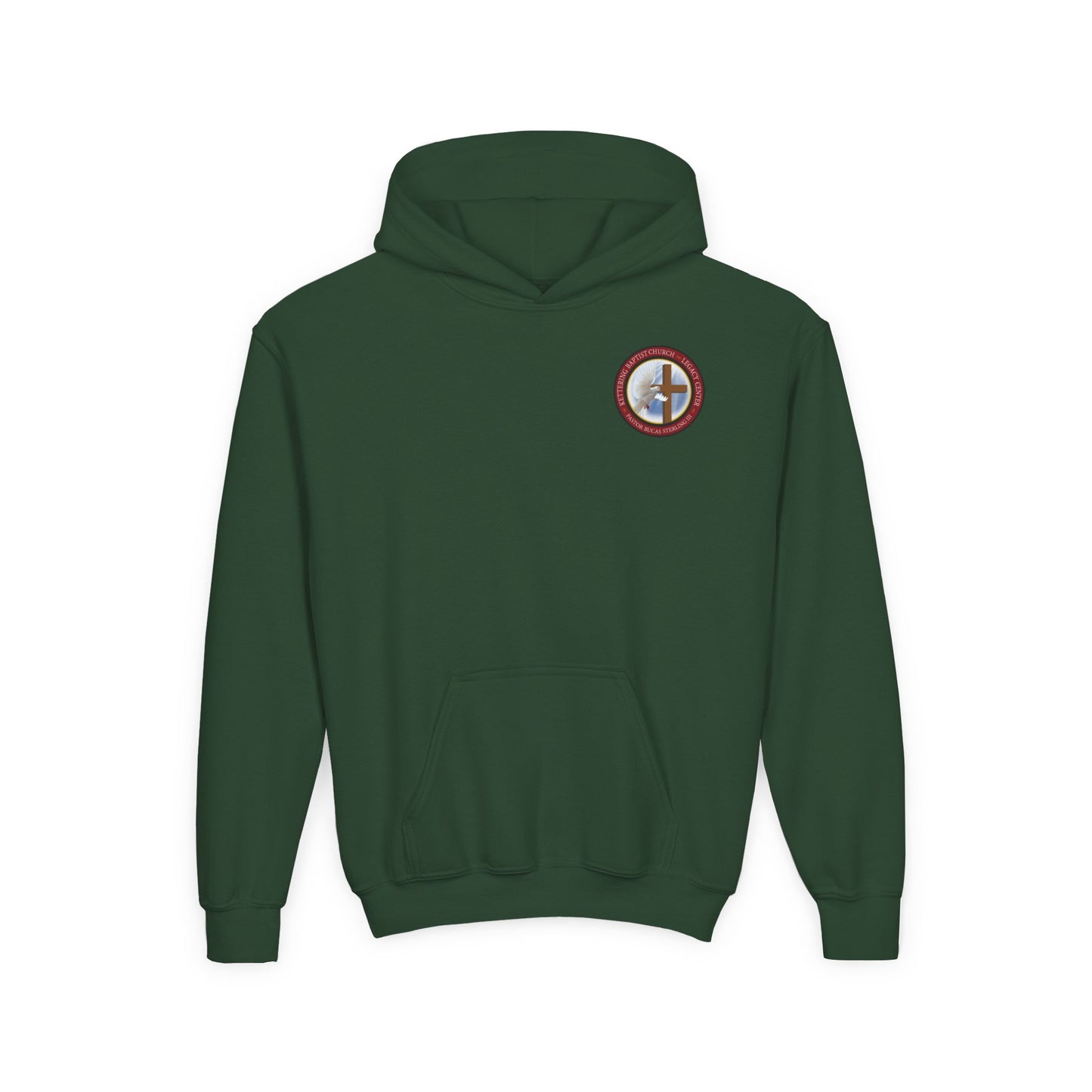 Youth Hoodie — “God’s Plan Hits Different” Inspirational Christian Pullover