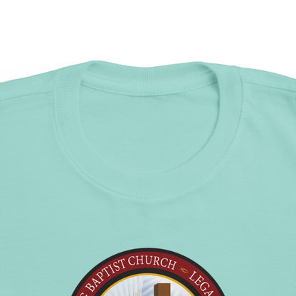 Toddler Cross Tee — Christian Church Logo Kids T‑Shirt